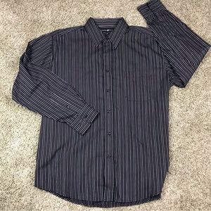 Mens Long Sleeve Button Down Shirt Size XL